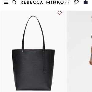 Rebecca Minkoff North South Leather Tote